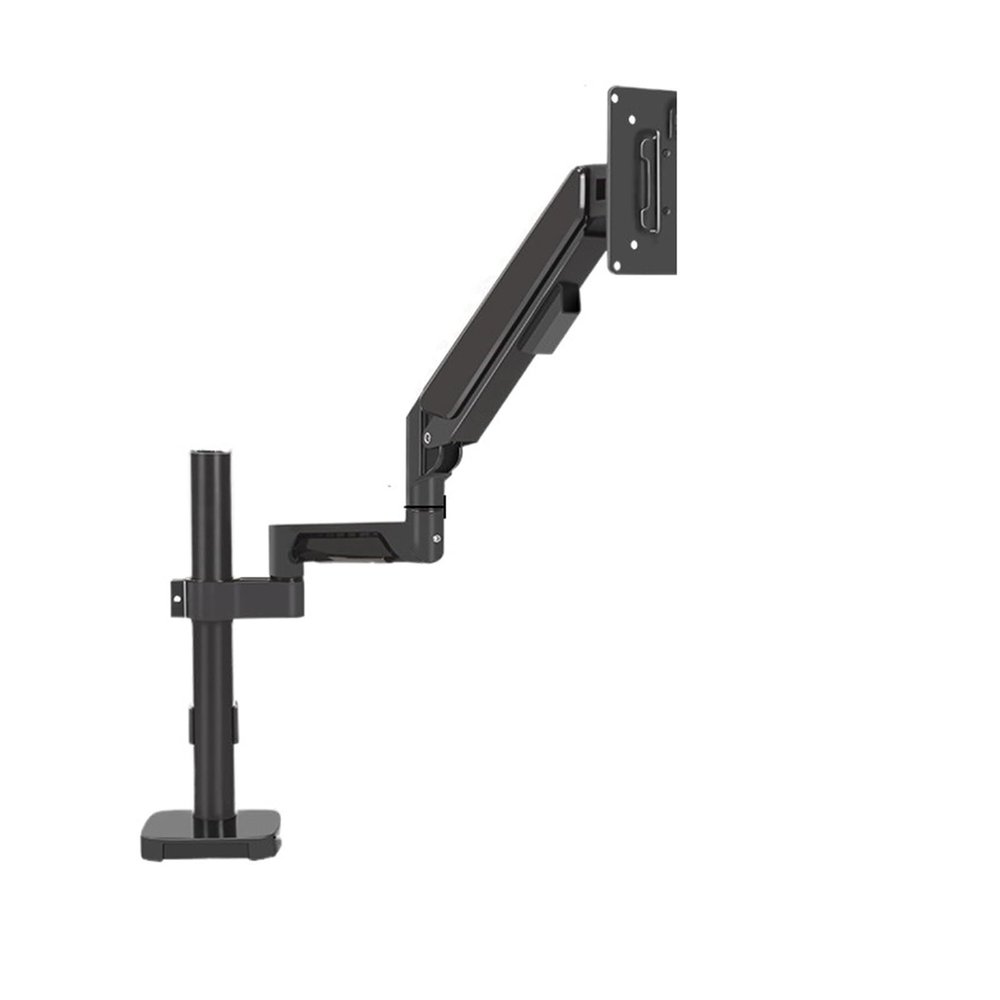 ADPVRLUQ Gas Spring Height Adjustable 14-32 Inch Screen Monitor Stand Arm Full Motion Desk Mount Computer Stand Load 9 Kg H3(H3B)