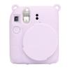 AEXUTDA Case for Instax Mini12 CameraMini12 Camera Silicone Case, Anti-Scratch Slim Fit Soft Skin, Mini12 Accessories with Detachable Lens Cover,Light Purple view 1