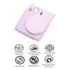 AEXUTDA Case for Instax Mini12 CameraMini12 Camera Silicone Case, Anti-Scratch Slim Fit Soft Skin, Mini12 Accessories with Detachable Lens Cover,Light Purple view 4