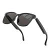 MYNINES Smart Audio Glasses, Smart Sunglasses with Wireless Headset, Speaker, Polarized lens, Touch Control, Open Ear Music and UV400 for Men and Women - Black view 1