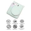 AEXUTDA Case for Instax Mini12 CameraMini12 Camera Silicone Case, Anti-Scratch Slim Fit Soft Skin, Mini12 Accessories with Detachable Lens Coverr,Light Green view 4
