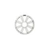 Kicker 45KM124 12 Inch Marine Subwoofer 4 Ohm White Grill with 47KLSR12 Led Lighted Speaker Ring view 4