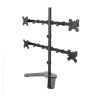 ADPVRLUQ Desktop Stand Full Motion 360 Degree 4 Screen Monitor Stand 10"-24" LCD LED Monitor Mounting Arm Each Head Load Capacity 8kg(Desktop Clamping) view 4