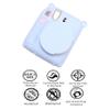 AEXUTDA Case for Instax Mini12 CameraMini12 Camera Silicone Case, Anti-Scratch Slim Fit Soft Skin, Mini12 Accessories with Detachable Lens Cover,Light Blue view 4
