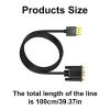 ohodhmnu High Speed HDTV Signals to VGA Video Converter Cord for Notebook Displays Seamlessly Video Transfer from Gaming Consoles view 4