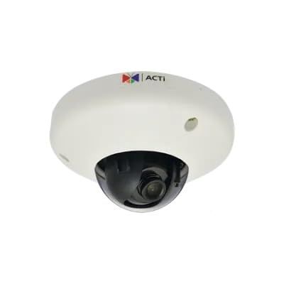 E914  5MP Indoor Mini Fisheye Dome Camera with AI Analytics, Extreme WDR & 360 Panoramic View