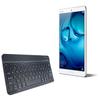 BoxWave Keyboard Compatible with Huawei MediaPad M3 - SlimKeys Bluetooth Keyboard, Portable Thin with Chiclet-Style Keys - Jet Black view 1