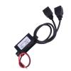 15W 3A USB Charger Adapter Converter Module for Car Motorcycle Phone Charge, Dual USB Ports, Super Thin Design, ABS Housing, for Smartphones Tablets view 2