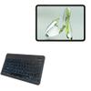 BoxWave Keyboard Compatible with OnePlus Pad Go - SlimKeys Bluetooth Keyboard - with Backlight, Portable Slim LED 7 Colors - Jet Black view 1