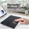BoxWave Keyboard Compatible with Acer Iconia One 10 (B3-A20) - SlimKeys Bluetooth Keyboard with Trackpad, Portable Slim TouchPad - Jet Black view 3