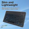 BoxWave Keyboard Compatible with LG Stylus 2 Plus - SlimKeys Bluetooth Keyboard - with Backlight, Portable Slim LED 7 Colors - Jet Black view 4