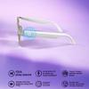 MYNINES Smart Audio Glasses, Sunglasses with Wireless Headset Built-in Mic & Speakers, Touch Control and Voice Assistant Suitable for Men Women Outdoor Driving Running Use (Transparent Lens) view 3