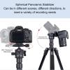 Camera Tripod Aluminium Alloy Adjustable Height 360 Rotating Stabilizer Multifunctional Camera Tripod Holder view 3