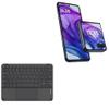 BoxWave Keyboard Compatible with Motorola razr 2024 - SlimKeys Bluetooth Keyboard with Trackpad, Portable Slim TouchPad - Jet Black view 1