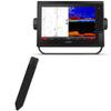 BoxWave Stylus Pouch Compatible with Garmin GPSMap 1222xsv - Stylus PortaPouch, Pen Stylii Holder Carrier Portable Self-Adhesive - Jet Black view 1