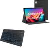 BoxWave Keyboard Compatible with Relndoo TAB10 (10.1 in) - SlimKeys Bluetooth Keyboard - with Backlight, Portable Slim LED 7 Colors - Jet Black view 1