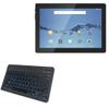 BoxWave Keyboard Compatible with Digiland DL1018A Tablet (10.1 in) - SlimKeys Bluetooth Keyboard - with Backlight, Portable Slim LED 7 Colors - Jet Black view 1