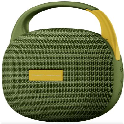 DYNASTY PROAUDIO SB-POD Ultra-Portable Bluetooth Speaker with LED Ambient Lights, IPX7 Waterproof & Dustproof, Blueotooth 5.3, HD Sound, Punch Bass, Integrated Carabiner, Stereo Pairing (Green)