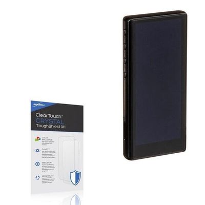 BoxWave Screen Protector Compatible With FiiO M3 Pro - ClearTouch Crystal ToughShield 9H (2-Pack), Clear 9H Tough Flexible Film Screen Protector