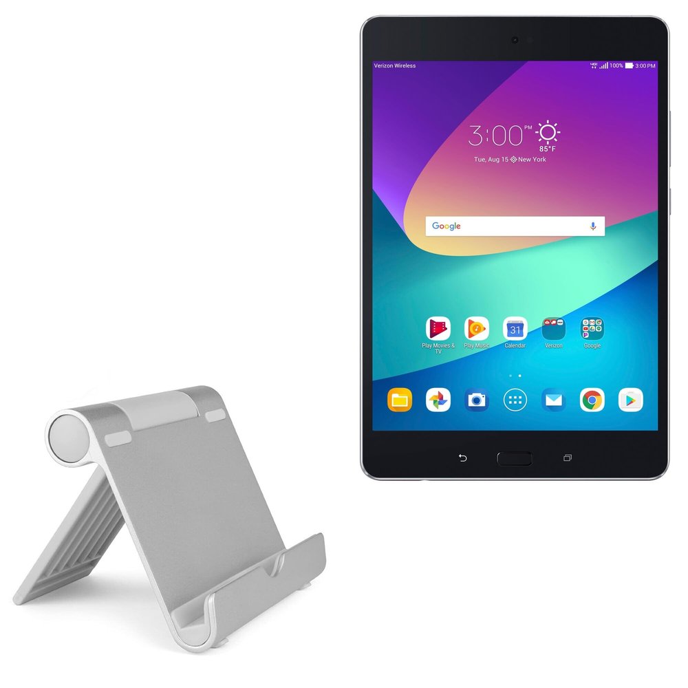 BoxWave Stand and Mount Compatible with ASUS ZenPad Z8s (ZT582KL) - VersaView Aluminum Stand, Portable, Multi Angle Viewing Sturdy