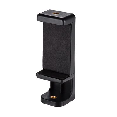 AYNEFY Smartphone Clamp Holder 360 Rotatable, Three 1/4 Thread for Tripod, Selfie Stick, Compatible with 11/11 Pro/11 Pro, for Vertical and Level, Made of
