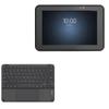 BoxWave Keyboard Compatible with Zebra ET55 (10.1 in) - SlimKeys Bluetooth Keyboard with Trackpad, Portable Slim TouchPad - Jet Black view 1