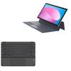 BoxWave Keyboard Compatible with Alldocube nuvision - SlimKeys Bluetooth Keyboard with Trackpad, Portable Slim TouchPad - Jet Black view 1