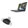BoxWave Smart Gadget Compatible with Dell Vostro 15 7590 - AllReader SD Card Reader, microSD Card Reader SD Compact USB - Jet Black view 1