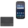 BoxWave Keyboard Compatible with Kyocera DuraForce Pro - SlimKeys Bluetooth Keyboard with Trackpad, Portable Slim TouchPad - Jet Black view 1