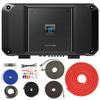 Alpine R2-A150M R Series Mono Class D Subwoofer Amplifier 1500W with SoundBox TCK4 4 Gauge OFC Complete 4 GA Copper Amplifier Install Wiring Kit Bundle view 1