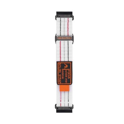 22 26mm Quickfit Nylon Strap For Garmin Fenix 8 47MM 51MM 7X 6X 5 For Tactix7pro Bracelet Band Accessories(White,22mm(7/6/5))