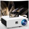 2100 Ansi 4K Projector with WIFI and Bluetooth,Outdoor Movie Projector Auto Focus,ARC,DoIby Audio,PPT,Home Theater Projector 4k HDR10,30W Speaker,500''Display,Compatible w/ TV Sticks,iOS,Android,PC view 1