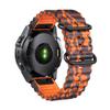 22 26mm Silicone Strap For Garmin Fenix 8/E/7/7X/5/5 Plus/6/6 Pro Bracelet For Forerunner 965 Replacement Watchband Accessories(Camo Orange,26mm) view 1