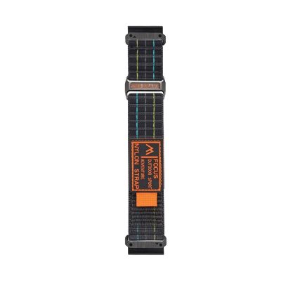 22 26mm Quickfit Nylon Strap For Garmin Fenix 8 47MM 51MM 7X 6X 5 For Tactix7pro Bracelet Band Accessories(Dark grey,22mm)