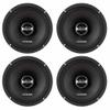 Alpine DM-65-G 6.5-Inch 2-Way Coaxial Speakers with Grille Bundle, 4 Speakers view 2