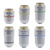 JOEBO Microscope Kit Microscope Objective Lens 4X 10X 20X 40X 60X 100X 195 Plan Objective Len RMS Thread Interface Biological Microscope Accessories Microscope Lens Adapters(10x) view 2