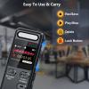160GB Digital Voice Recorder with Playback, 1100mAh Audio Recording Device for Lecture Interviews, 1536Kbps Voice Activated Recorder with Noise Reduction, Password, External Microphone view 2