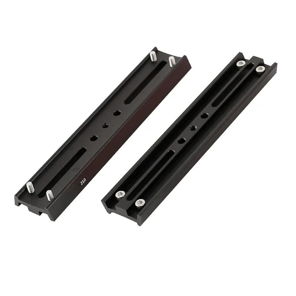 210mm Four Screw Holes Mounting Plate Astronomical Telescope Accessories(210mm XY240530 Black)