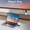 Wireless HDMI Transmitter and Receiver for Streaming Kit,Built-in Antenna Low-latency transmission of 1080P HD video streams,Video/Audio to Monitor from PC,Auto Pairing for Laptop/TV/Monitor/Projector view 2