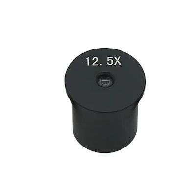 Lab Microscope Accessories Microscope Eyepiece 5X/10X/12.5X/16X Interface 23.2Mm, Optical Eyepiece Ocular Lens for Biological Microscope(12.5X)