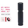 QILENS M8*0.5 FL30mm CCTV Security Lens for 720P/1080P HD Mini Camera, 8.7 Field Angle, 1/3" CCD Compatibility (with IR Filter) view 2