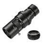 Microscope Observation 200X 500X 1000X 0.7X-5X Adjustable Magnification C Mount Zoom Lens for Video Microscope Camera(200X and 0.3X) view 1