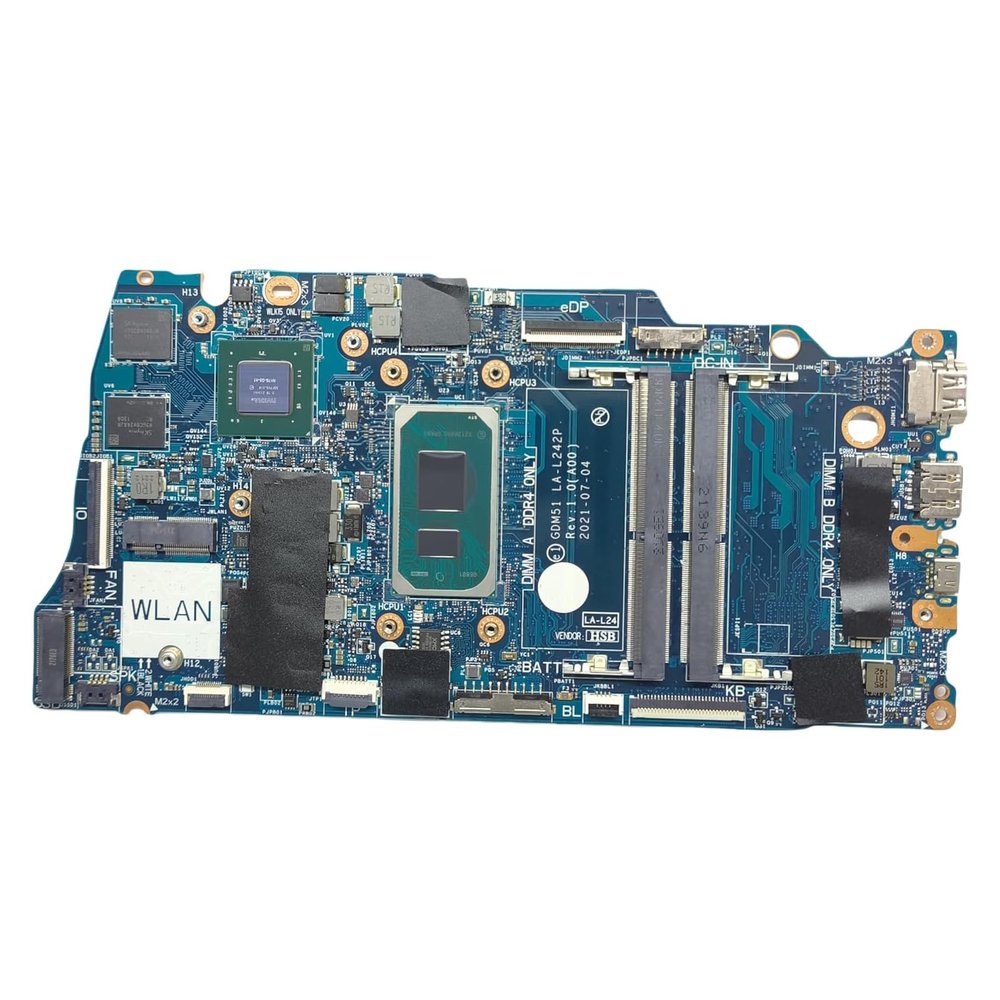 0K2KT8 K2KT8 Replacement for Dell Vostro 15 3510 Laptop Motherboard GDM51 LA-L242P System Board CPU Mainboard i5-1135G7 Processor MX350 2G VRAM