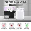 [2Pack] Gedicht for Apple Airpods 2nd Generation Case Cover, Cute Cartoon Shoe Box Soft Silicone Protective Cases for AirPods 1&2 Case with Keychain for Women Men, Red+Purple view 4