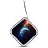SLKFJEWT Space Planet Earth Portable CD Case Holder,DVD Wallet Holder 40 Capacity CD Cases Storage DVD Book Binder for Car Home Travel view 3