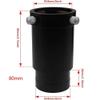 2-Inch Telescope Eyepiece Extension Tube Adapter Optical Length 35/50/80mm with 2-Inch Filter Threads(80mm) view 2
