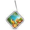 SLKFJEWT Summer Parrot Pineapple Birds Portable CD Case Holder,DVD Wallet Holder 40 Capacity CD Cases Storage DVD Book Binder for Car Home Travel view 3