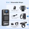 BOBLOV Mini 128G Body Action Camera with Video, Small Cameras for Vlogging A23 view 3
