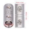 Power Cord Extension Terminal Deep Wire Recess for Car Audio Modification, 4 Gauge Input Output with Plated, Metal Material view 2