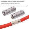Power Cord Extension Terminal Deep Wire Recess for Car Audio Modification, 4 Gauge Input Output with Plated, Metal Material view 3